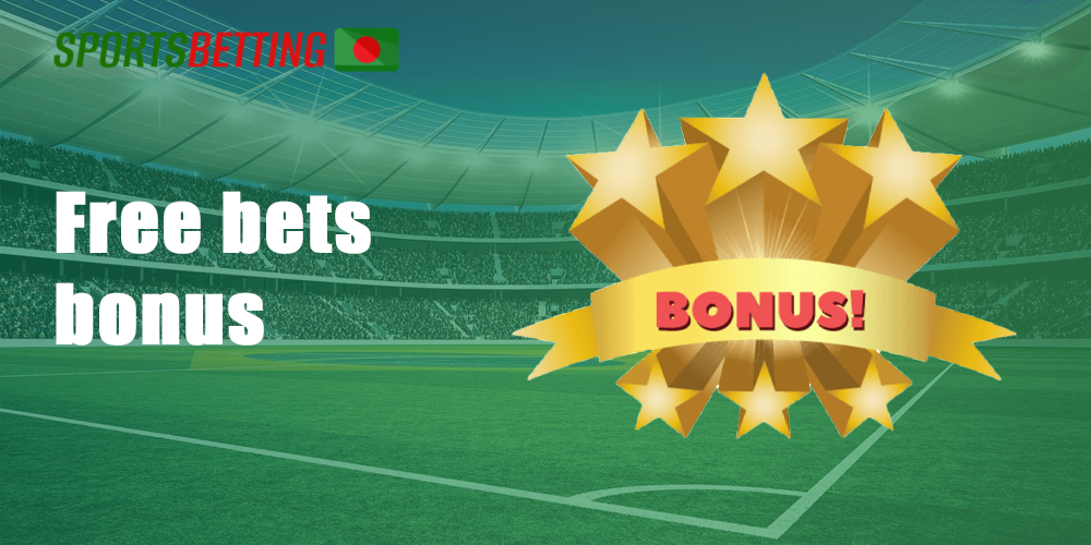 Free bets bonuses on the mostbet.