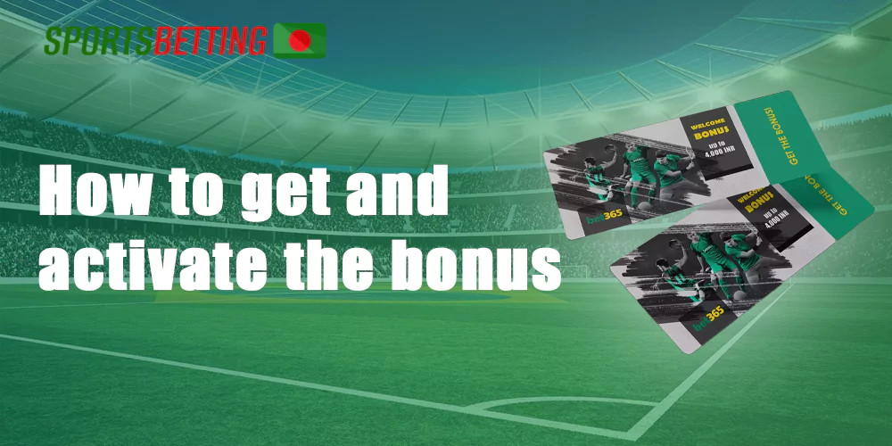 Getting your first Bet365 bonus is very easy - you just need to register
