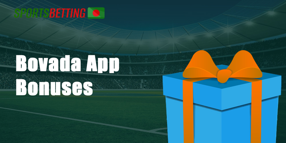 If you access Bovada via the application, you may activate all bonuses available for the web version.