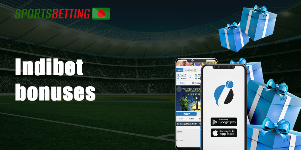 All Indibet bonuses for app users