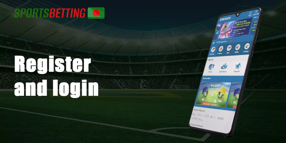 Registering with Crickex Bangladesh is a quick and easy procedure