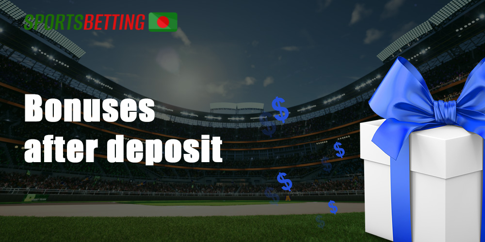 Avaliable bonuses after deposit on 1xbet