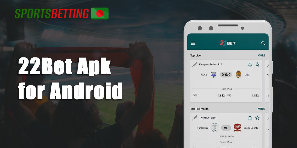 How to download and install 22bet app for Android