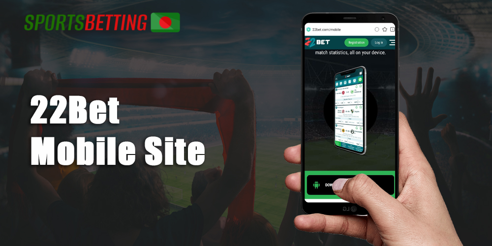 How to use 22bet mobile site