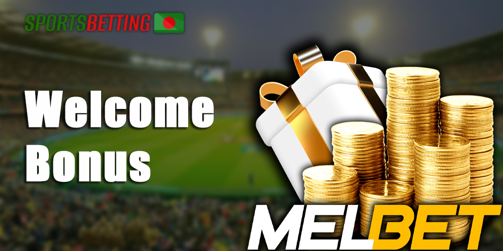 For all new users, Melbet offers a very lucrative bonus that allows you to get +100% on your first deposit and up to BDT 10,000