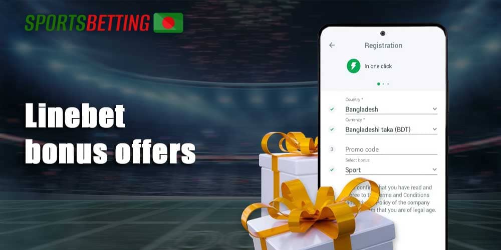 Generous bonuses from Linebet for new and registered users