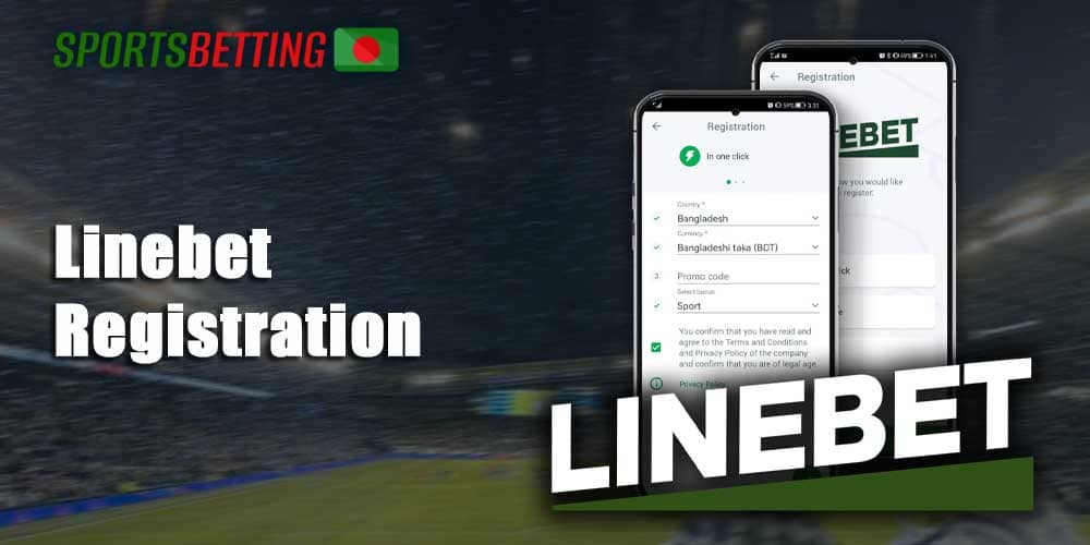 Details on how to register on Linebet for a user from Bangladesh