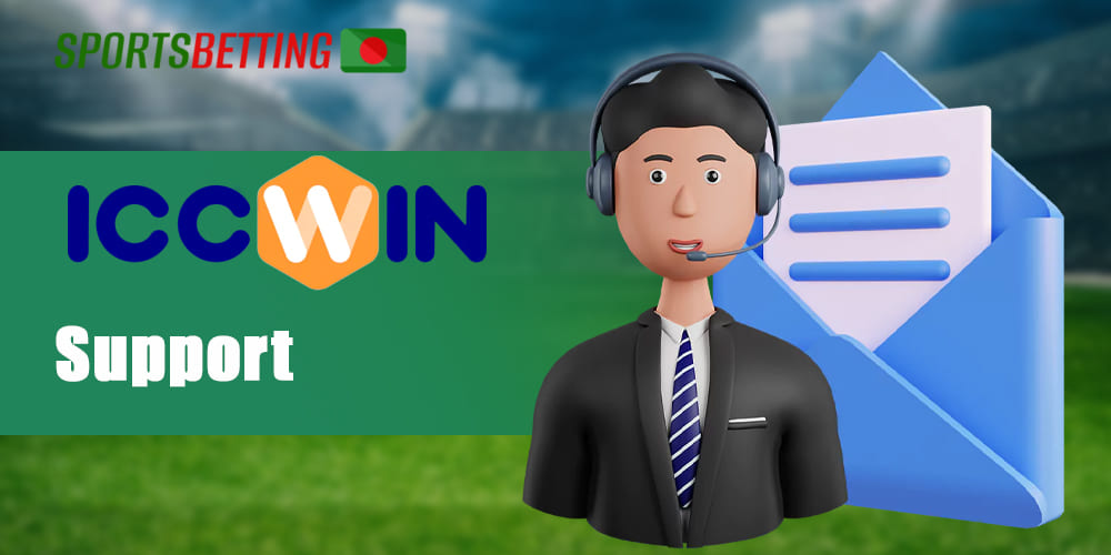 How to contact Iccwin support for Bangladeshi users