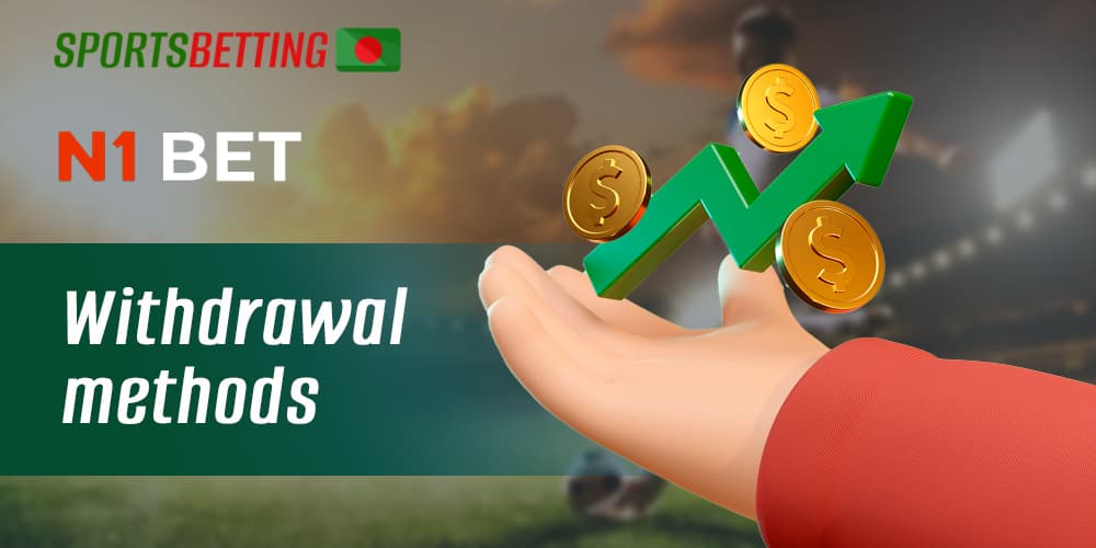 Sums available for withdrawal from N1bet, also terms and commission