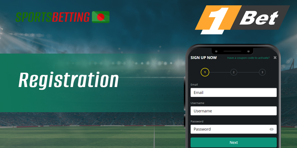How Bangladeshi users can register with 1Bet application 