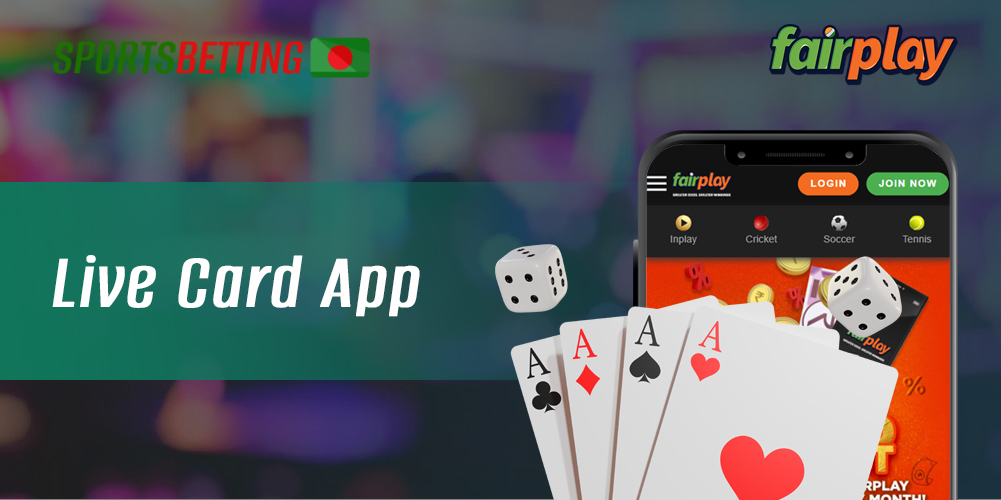 Live Card App Fairplay for Bangladeshi card game fans