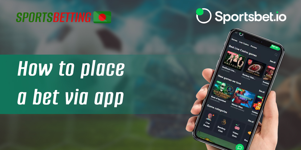 How Bangladeshi users can bet via Sportsbet.io app