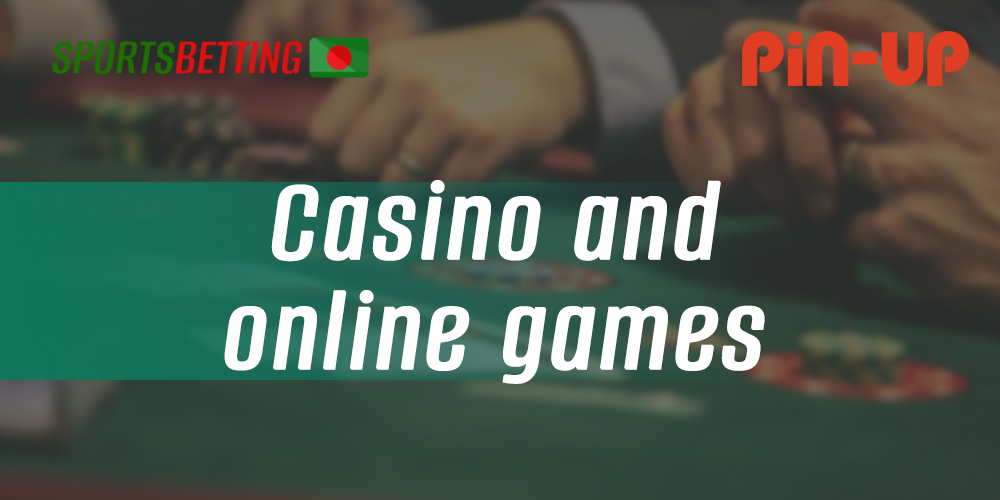 List of casino games available at pin up casino