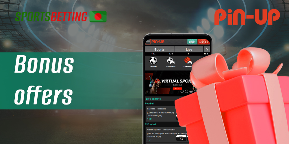 What bonuses and promotions are available to pin up casino users from Bangladesh