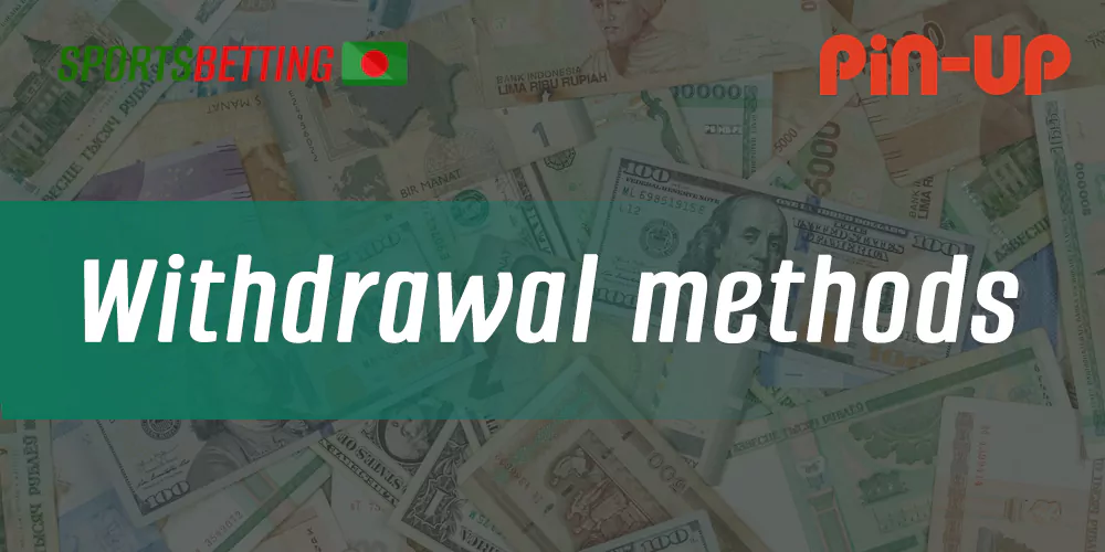 Minimum and maximum amounts available for withdrawal at pin up casino