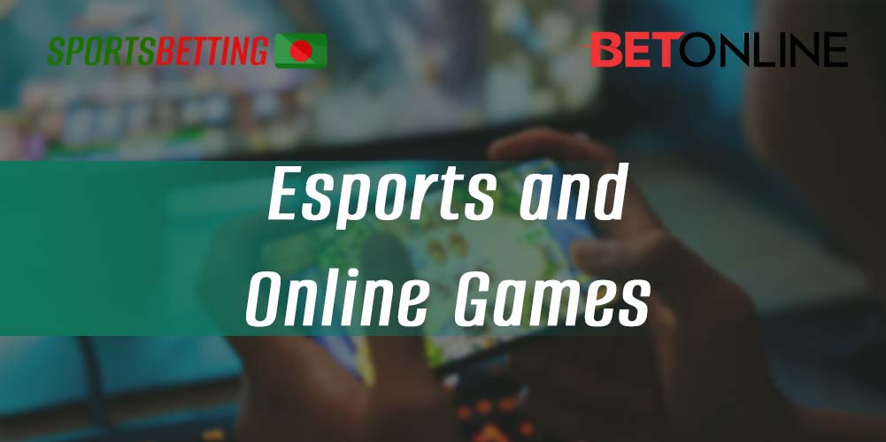 E-sports at BetOnline: betting features