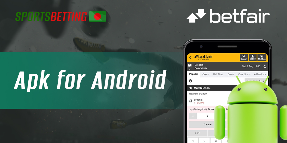 Step-by-step instructions on how to install the Betfair app on Android