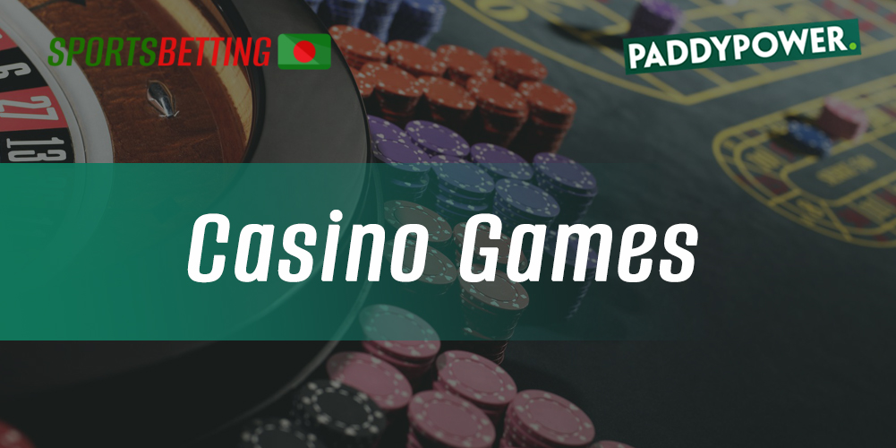 Features of the online casino section in the Paddy Power mobile app