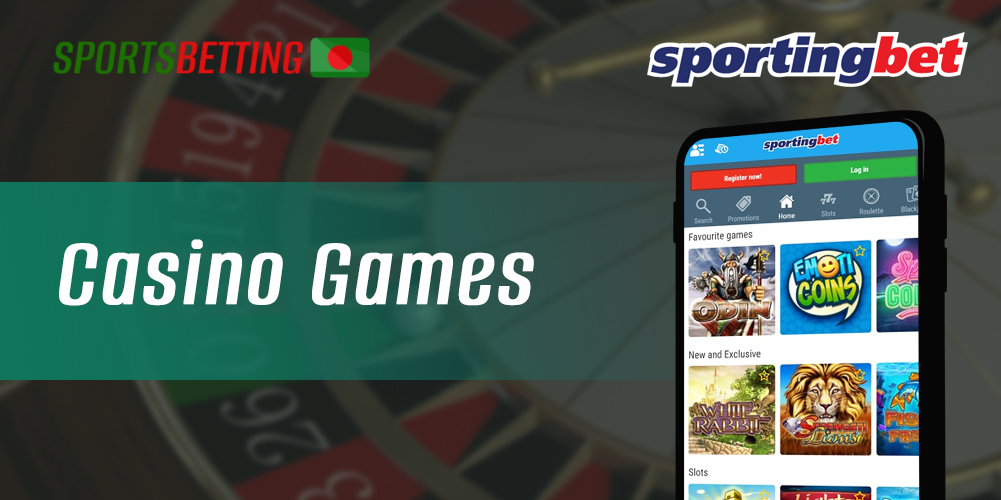 Games in the online casino section available to Bangladeshi users