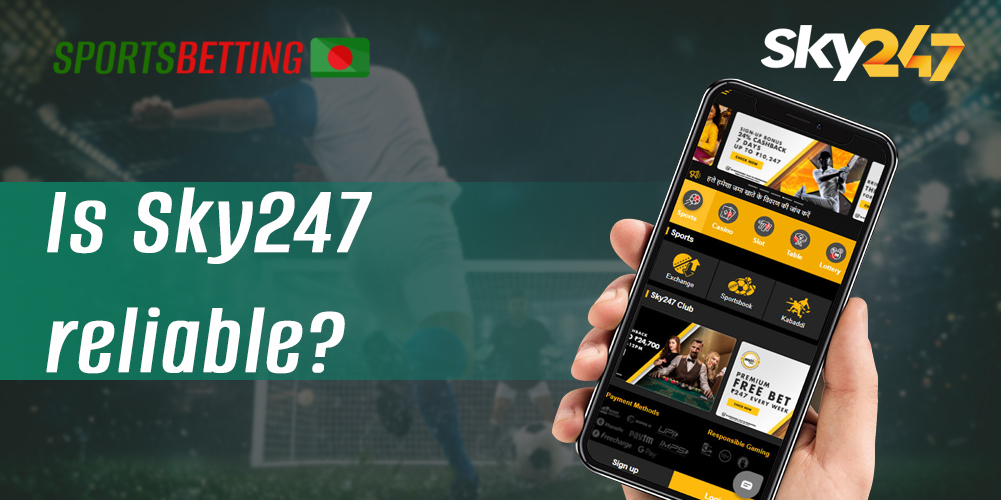How reliable is Sky247 bookmaker for bangladeshi users