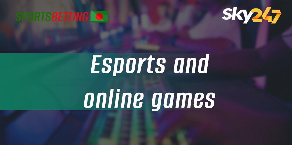 Features of E-sports betting on the bookmaker Sky247