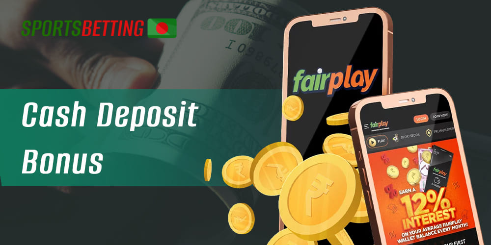How to use the Cash Deposit Bonus at FairPlay Bookmaker 
