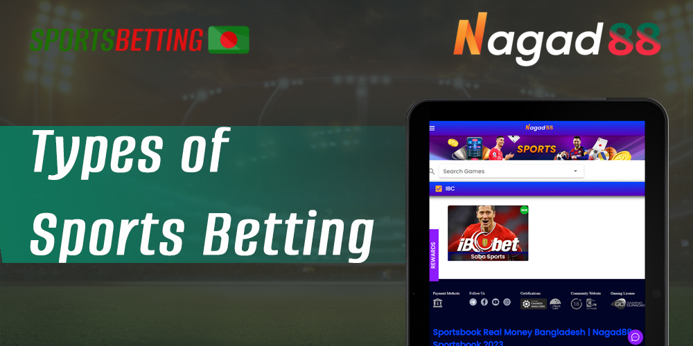 Sports available for betting on Nagad88 Bangladesh website