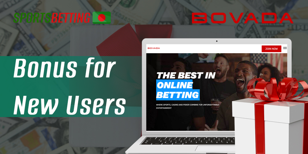 What bonuses new users of Bovada website will get