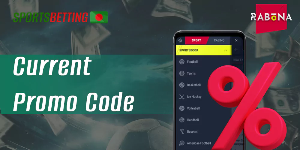 Up-to-date promo codes for use on the Rabona website