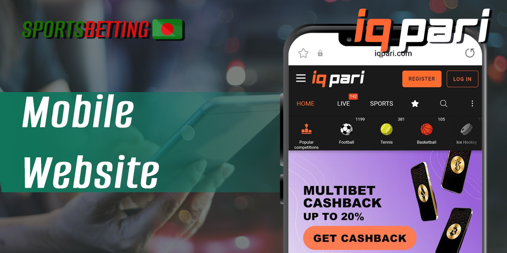 Features of IQPari Bangladesh mobile version