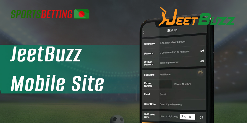 Advantages and disadvantages of mobile version of JeetBuzz website 