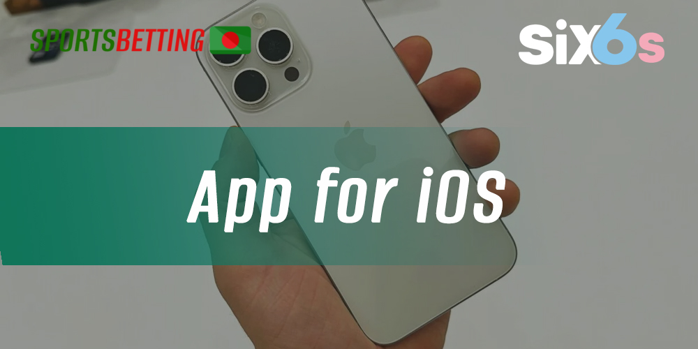 Instructions to download and install Six6s app on iOS