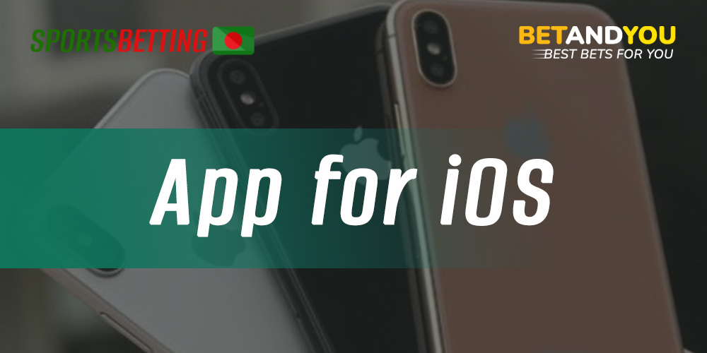Instructions for downloading Betandyou mobile application for iOS