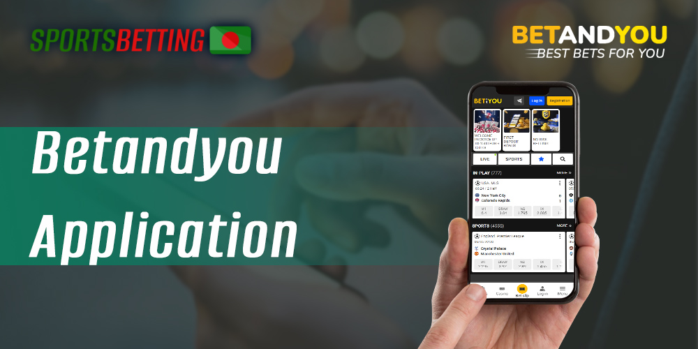 Betandyou mobile app for Android and iOS