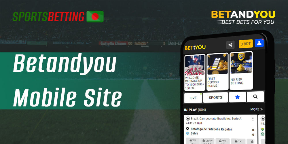 Advantages and disadvantages of Betandyou mobile site 