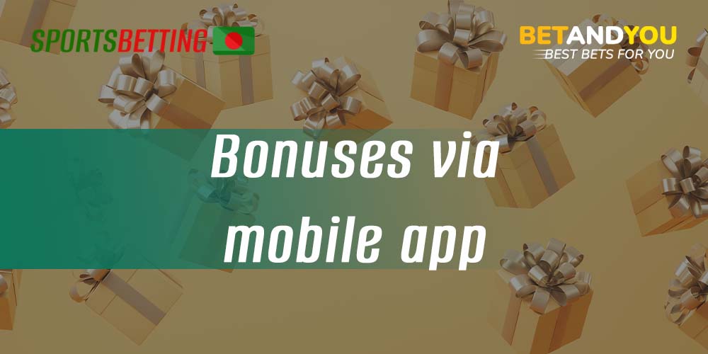 What bonuses are available to users in the Betandyou app 
