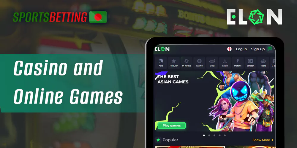 How to start playing at Elonbet online casino Bangladesh