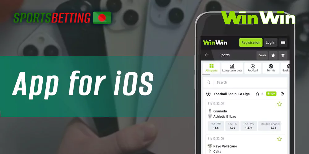 Download and install WinWin Bangladesh mobile application on iOS device