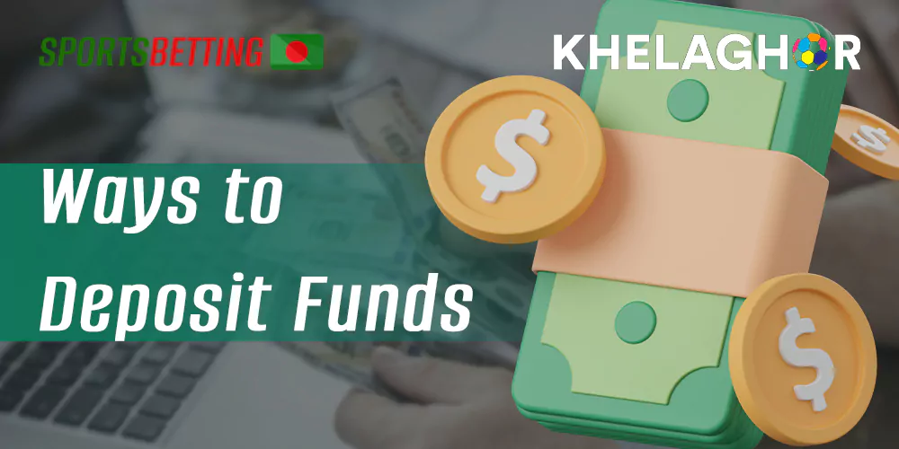 Instructions for making a deposit on Khelaghor 2025