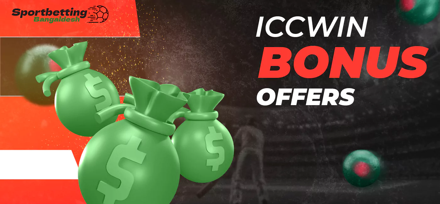 Bonus offers from ICCWIN for all players from Bangladesh