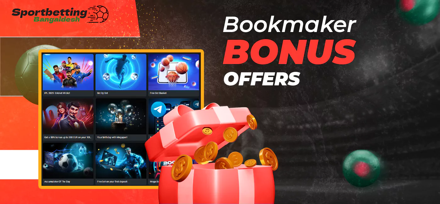 Megapari bonus offers for new and registered users