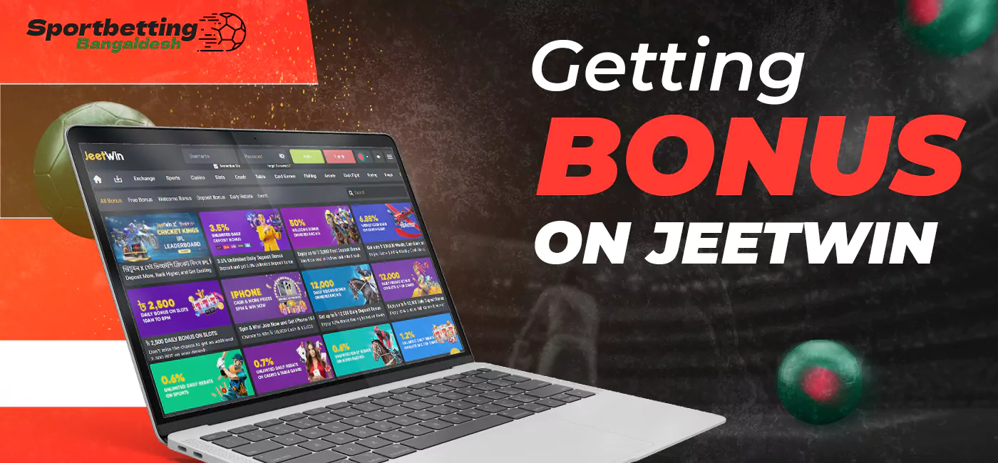 Detailed description of how to get a bonus on the Jeetwin Bangladesh platform