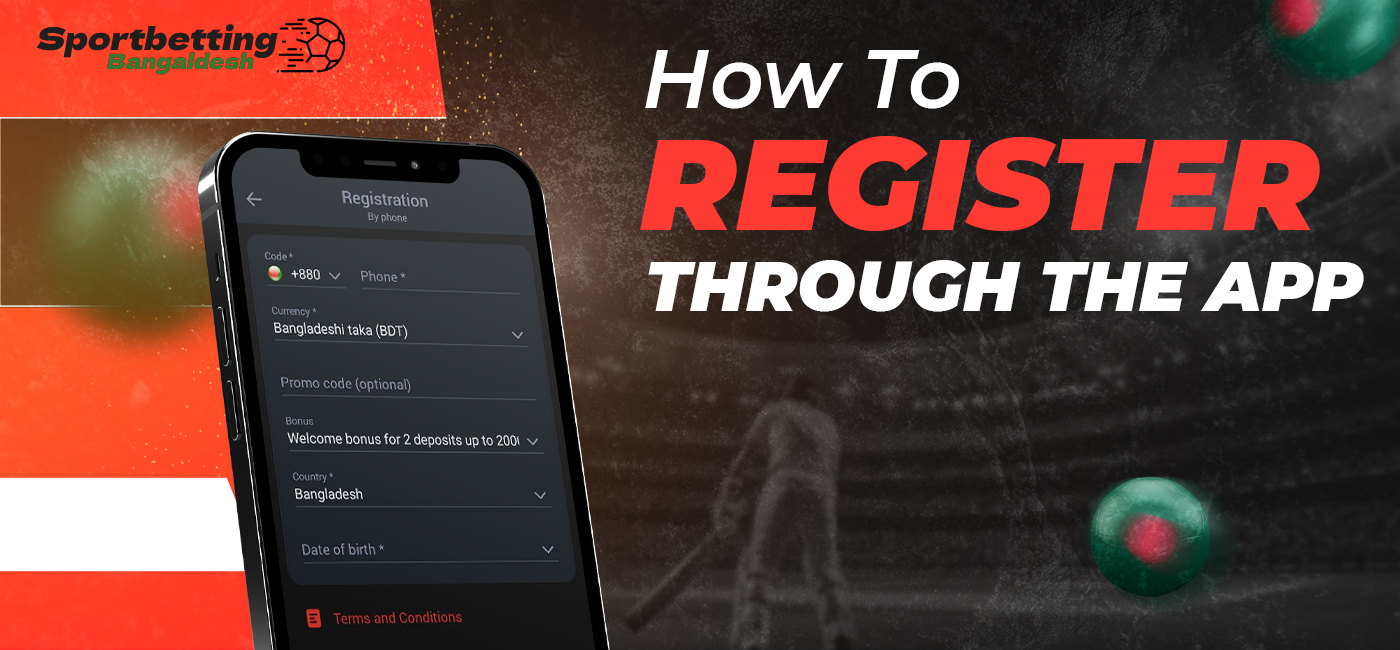 How MegaPari users from Bangladesh can register using the mobile app