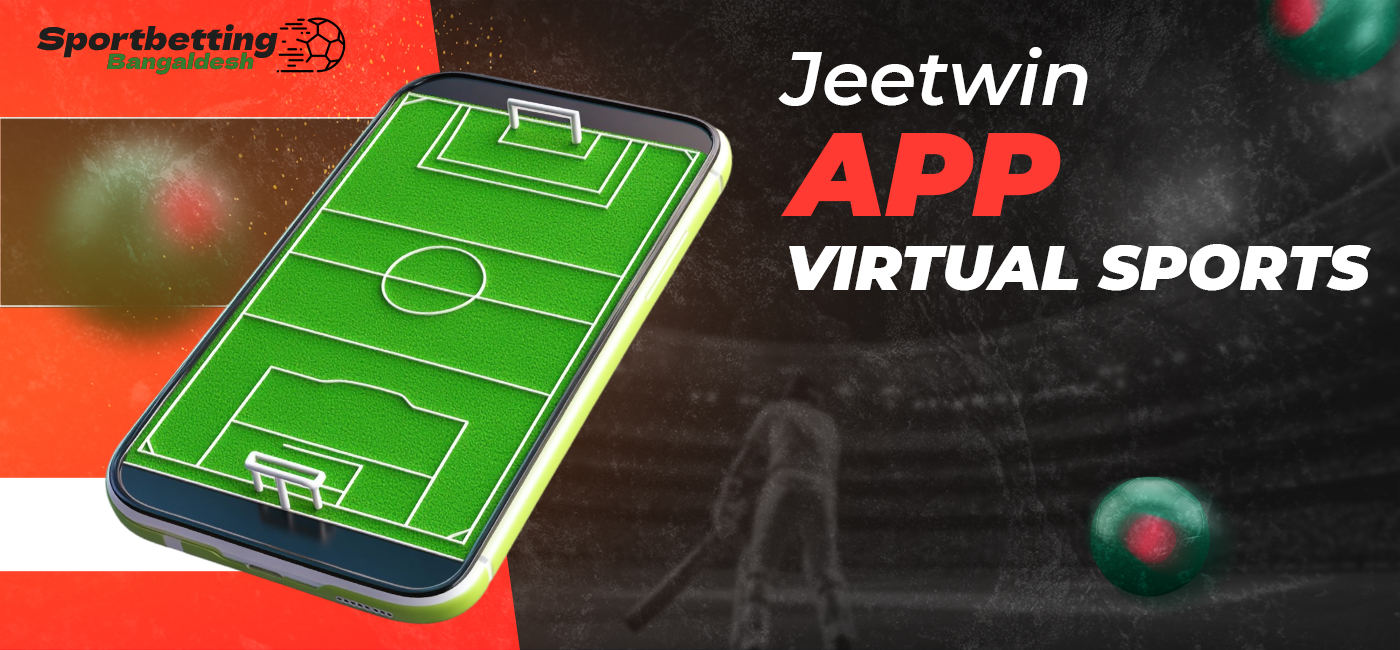 Features betting on virtual sports in mobile betting app bookmaker Jeetwin