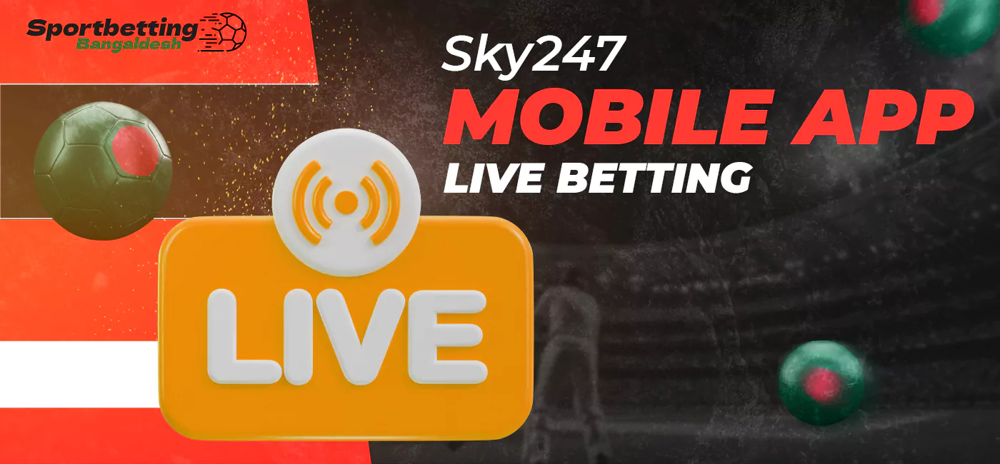 Features of live betting with the Sky247 app