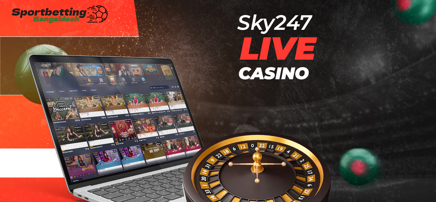 What games are available for Bangladeshi online gambling enthusiasts at Sky247 Casino