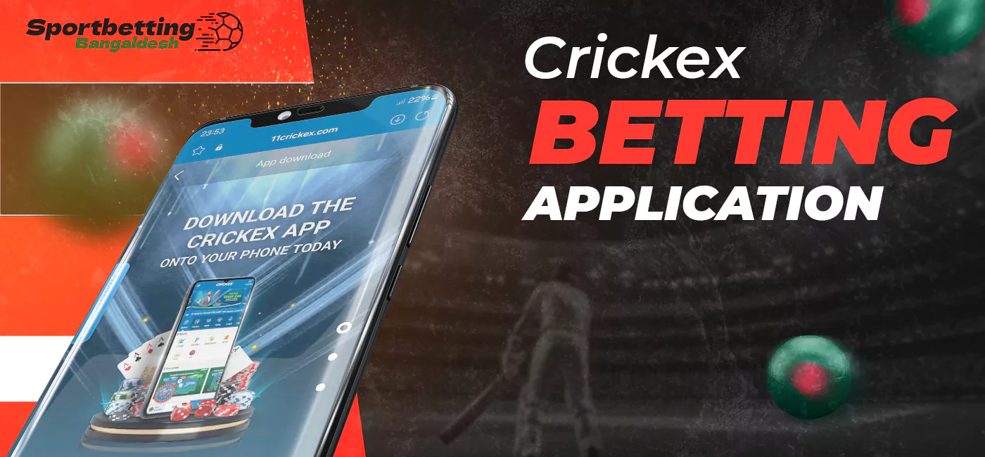 Crickex app for sports betting and casino games in Bangladesh