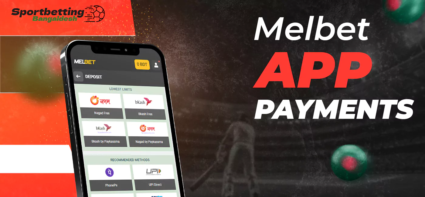 Payment methodsa in the Mobile Application