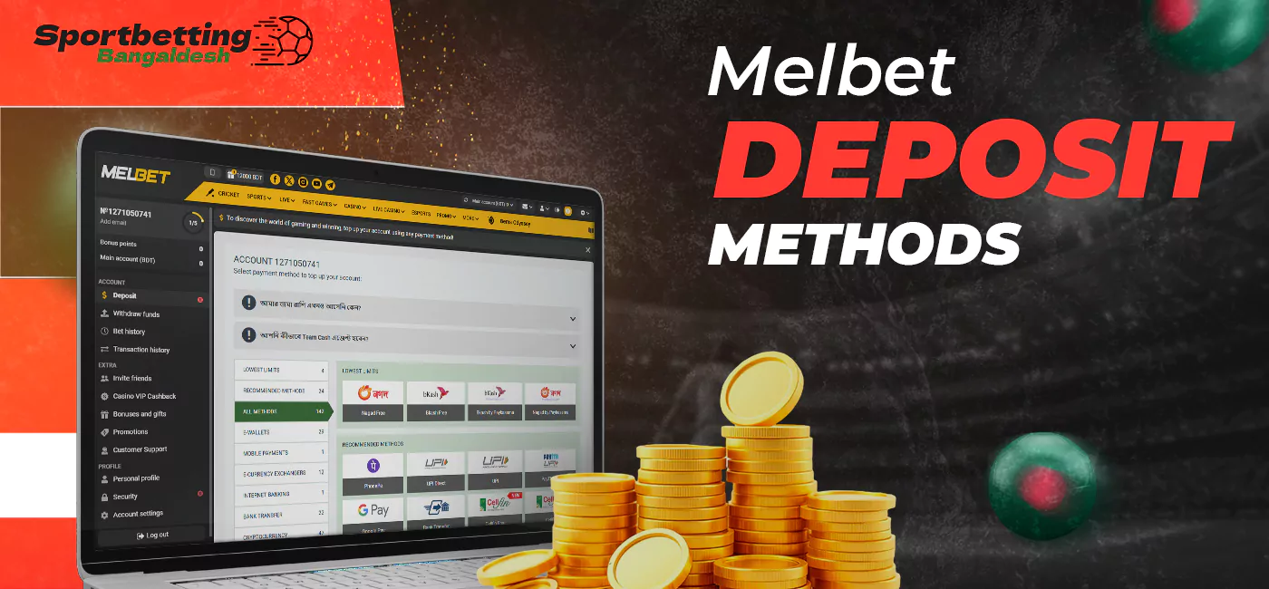 Melbet Deposit Methods for Bangladeshi users