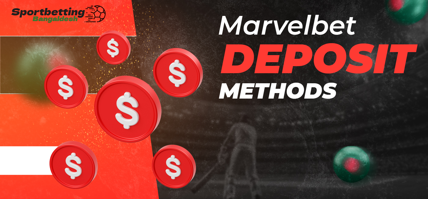 Deposit to MarvelBet account